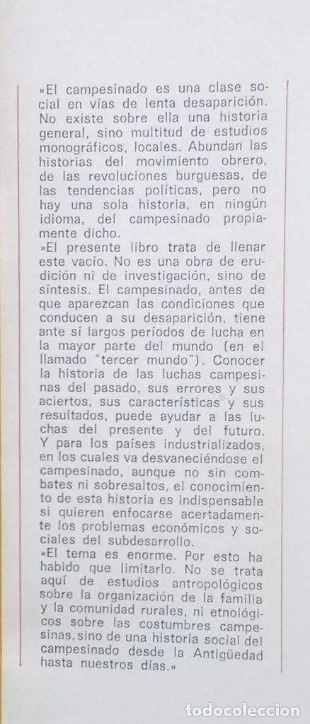 Libros de segunda mano: HISTORIA GENERAL DEL CAMPESINADO - VICTOR ALBA - Foto 2