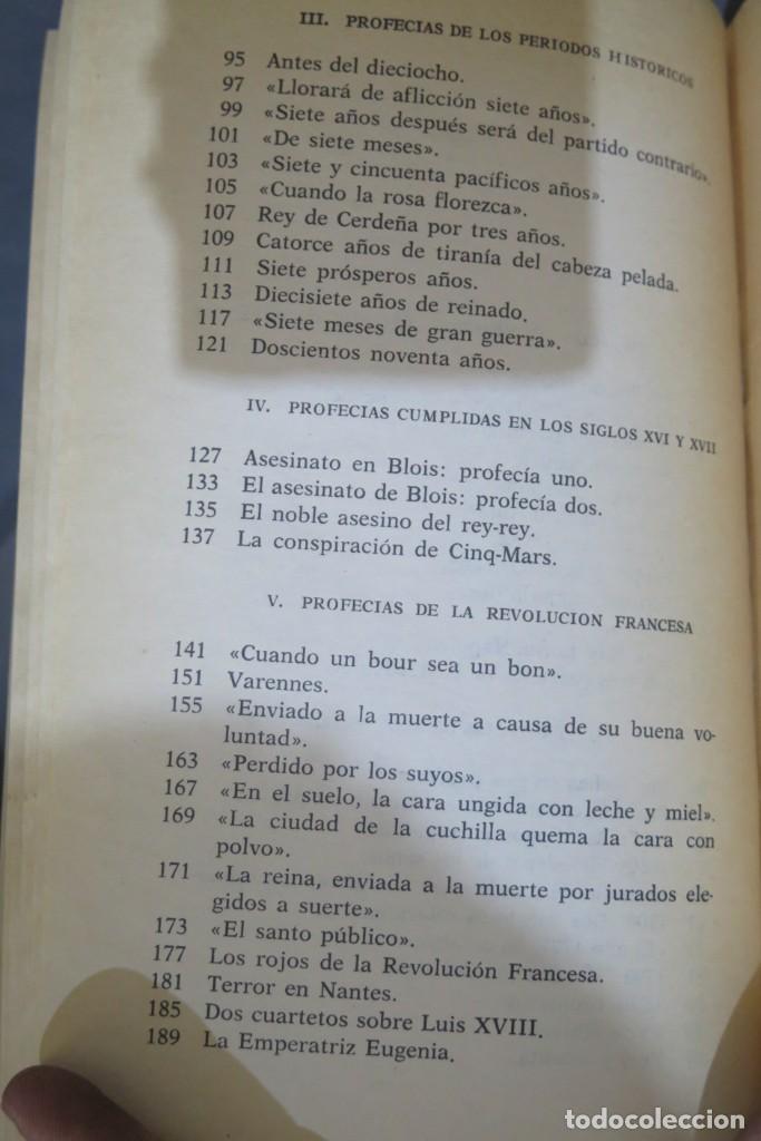 Libros de segunda mano: NOSTRADAMUS PROFEC&Iacute;AS. WERNER WULLGARNER - Foto 3