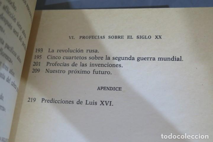 Libros de segunda mano: NOSTRADAMUS PROFEC&Iacute;AS. WERNER WULLGARNER - Foto 4
