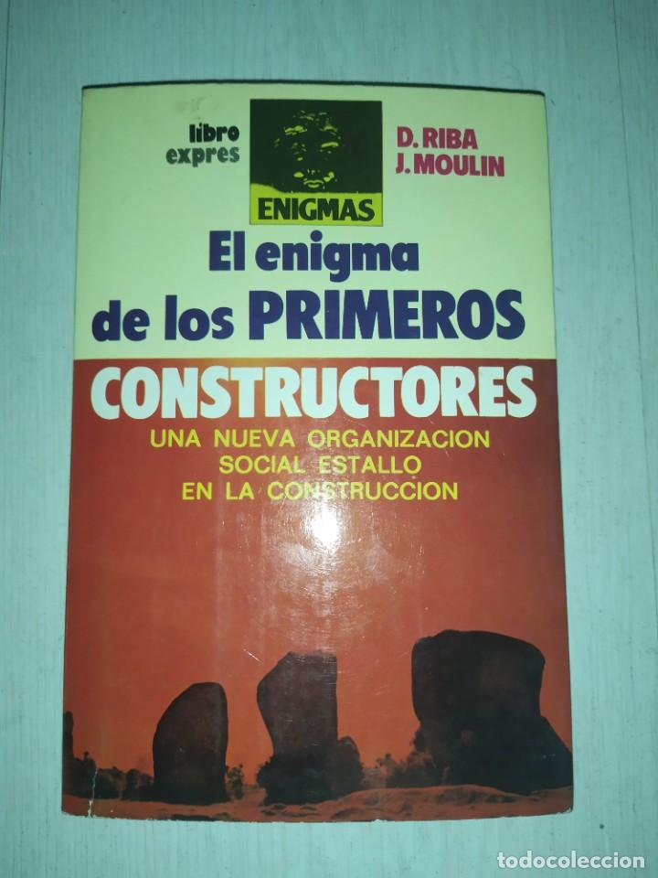 Libros de segunda mano: EL ENIGMA DE LOS PRIMEROS CONSTRUCTORES - Daniel Riba y Jean Moulin - Foto 1