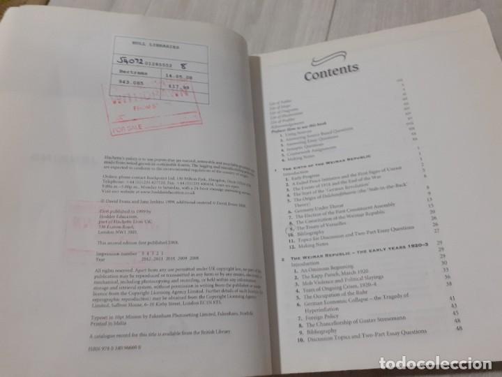 Libros de segunda mano: DOS LIBROS SOBRE EL TERCER REICH Y WEIMAR - EN INGL&Eacute;S - BURLEIGH - Foto 3