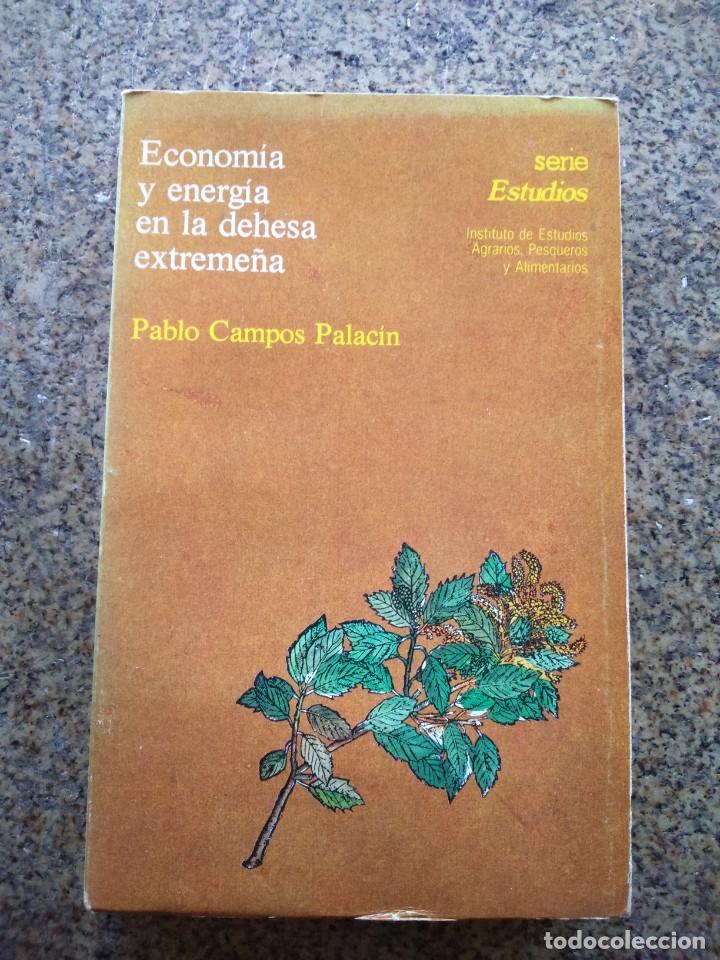 Libri di seconda mano: ECONOMIA Y ENERGIA EN LA DEHESA EXTREME&Ntilde;A -- PABLO CAMPOS PALACIN -- 1984 --