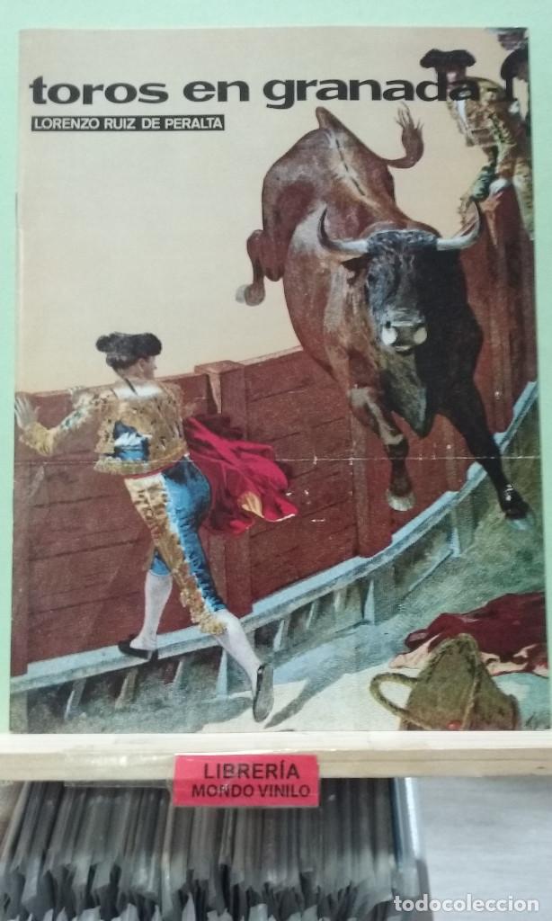 Libros de segunda mano: Toros en Granada, 1. Lorenzo Ruiz de Peralta - Foto 1