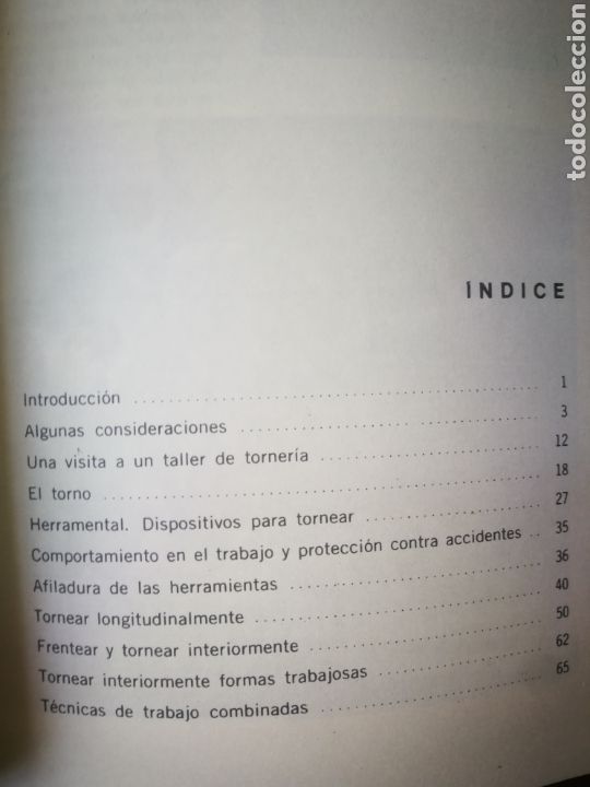 Libros de segunda mano: &rdquo;Para tornear madera&rdquo;, Wilhelm, 1971 - Artesan&iacute;a - - Foto 3