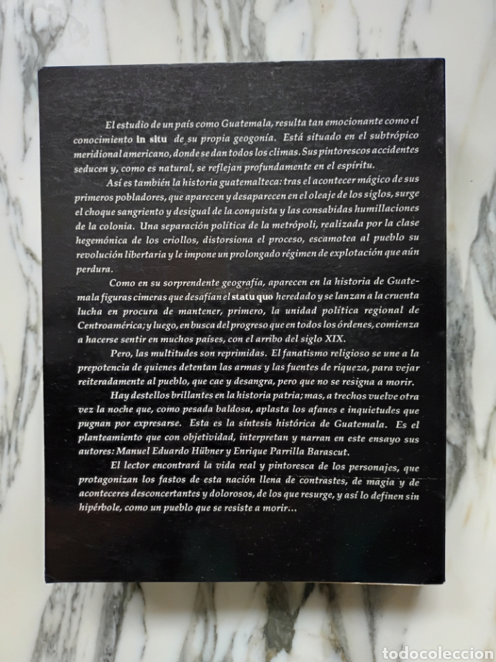 Libros de segunda mano: GUATEMALA EN LA HISTORIA - M. E. H&Uuml;BNER - E. PARRILLA BARASCUT - 1992 - Foto 3