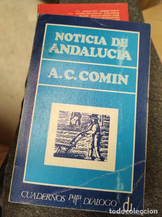 Libros de segunda mano: NOTICIA DE ANDALUC&Iacute;A de ALFONSO CARLOS COM&Iacute;N - Foto 1