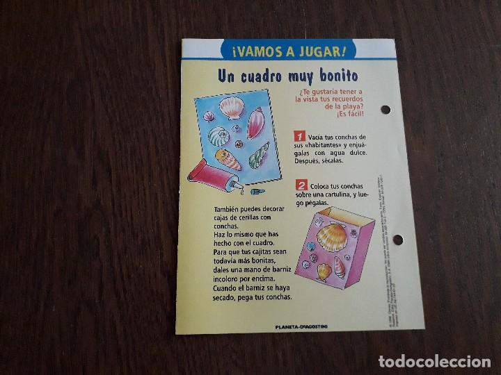 Libros de segunda mano: ficha 5, mares y r&iacute;os &iquest;Qu&eacute; es la marea? Disney, Planeta DeAgostini - Foto 3