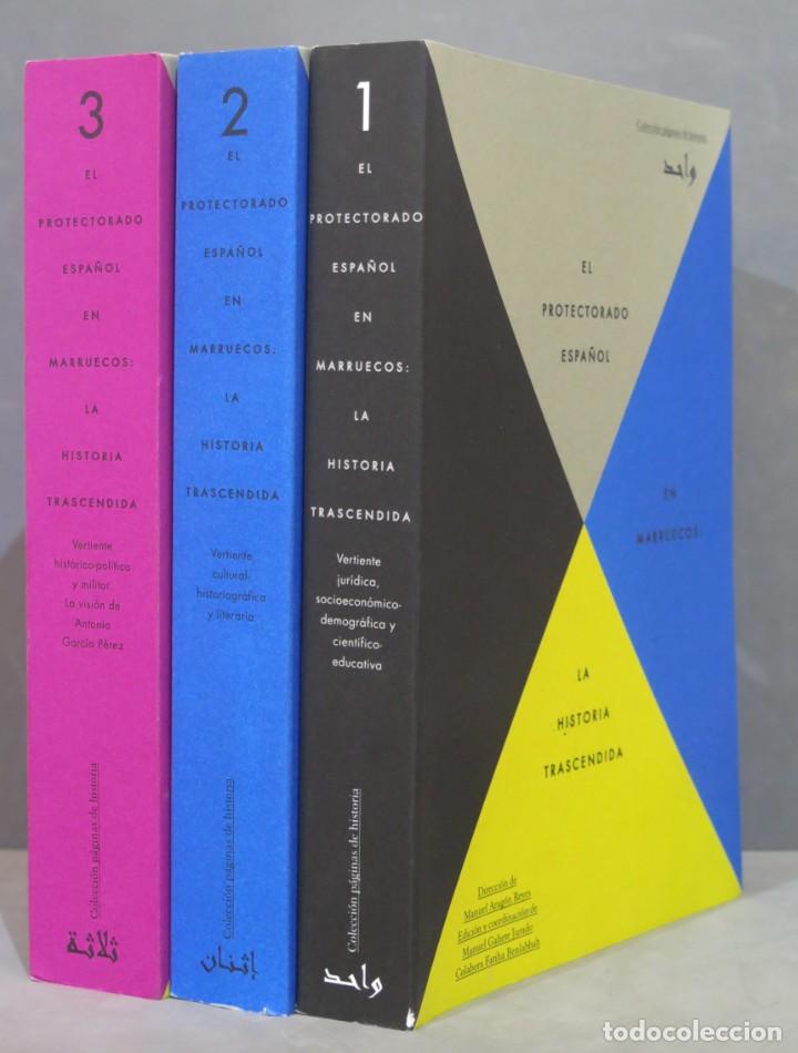 Libros de segunda mano: EL PROTECTORADO ESPA&Ntilde;OL MARRUECOS. 3 TOMOS - Foto 1