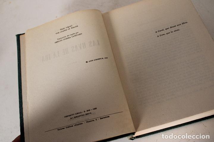 Libros de segunda mano: LAS UVAS DE LA IRA - JOHN STEINBECK - 1951 - EDITORIAL PLANETA - Foto 3