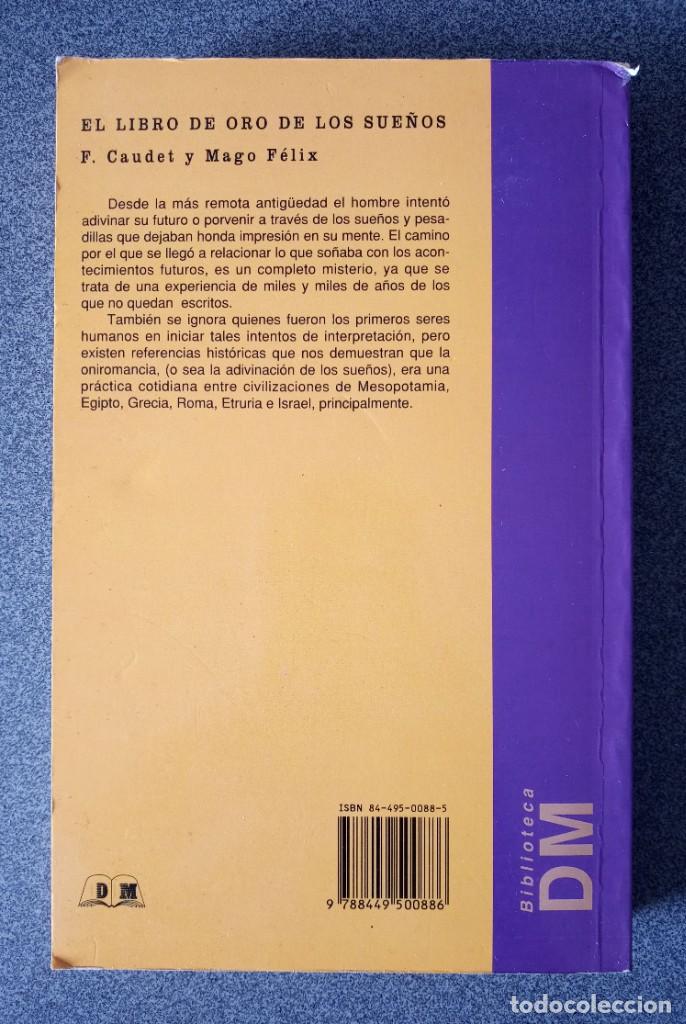 Libros de segunda mano: El Libro de Oro de los Sue&ntilde;os de F.Caudet Mago Felix - Foto 5