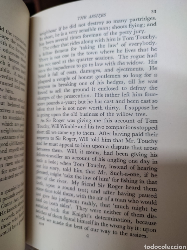 Libros de segunda mano: Narrative and descriptive essays. Addison and Goldsmith, 1938 - Foto 7