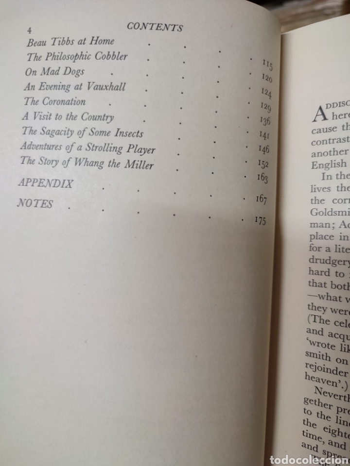 Libros de segunda mano: Narrative and descriptive essays. Addison and Goldsmith, 1938 - Foto 8