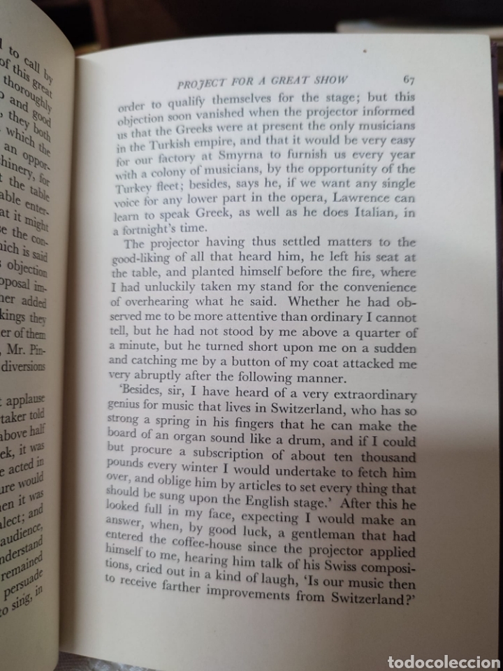 Libros de segunda mano: Narrative and descriptive essays. Addison and Goldsmith, 1938 - Foto 10