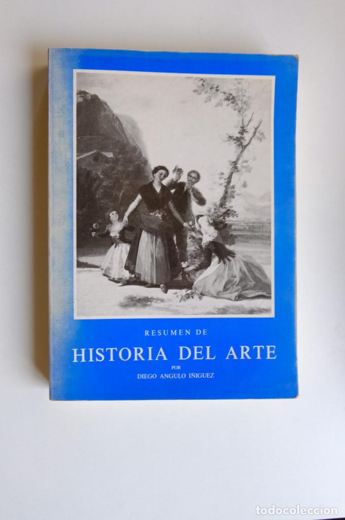 Libros de segunda mano: RESUMEN DE HISTORIA DEL ARTE. DIEGO ANGULO &Iacute;&Ntilde;IGUEZ - Foto 1