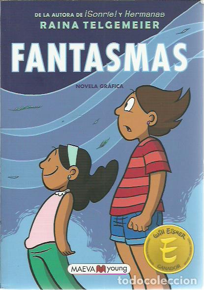 Libros de segunda mano: Raina Telgemeier-Fantasmas.Maeva Young.2019. - Foto 1