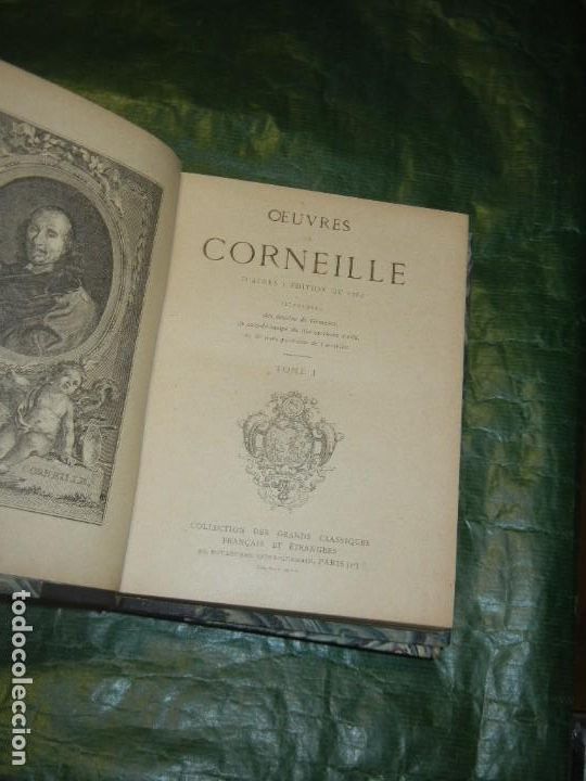 Libros de segunda mano: OEUVRES DE CORMEILLLE - 2 VOLS. (EN FRANCES) - GRANDS CLASSIQUES 1925 - Foto 3