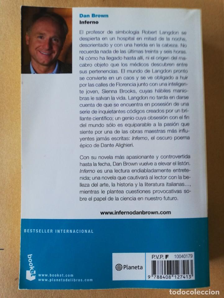 Libros de segunda mano: INFERNO de DAN BROWN - Foto 2