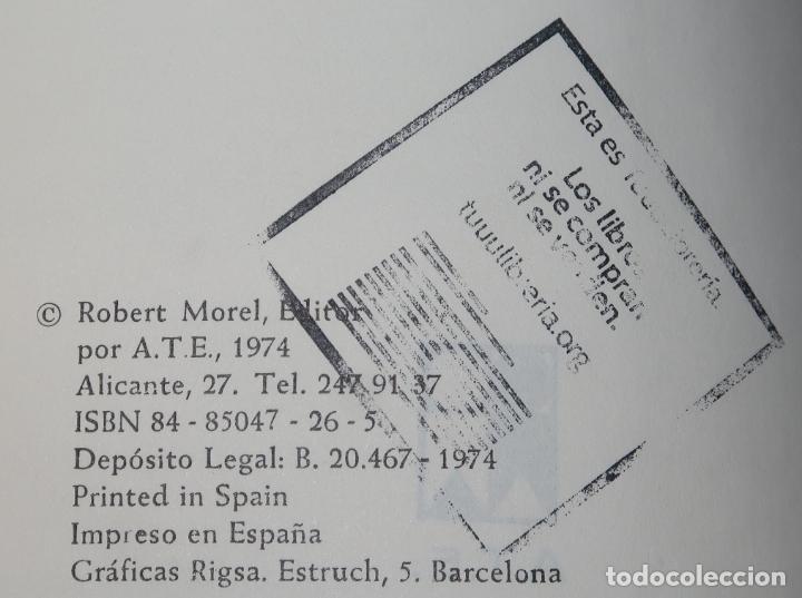 Libros de segunda mano: Libro de conjuros y sortilegios - J.P.Abraham - ATE (1974) - Foto 3