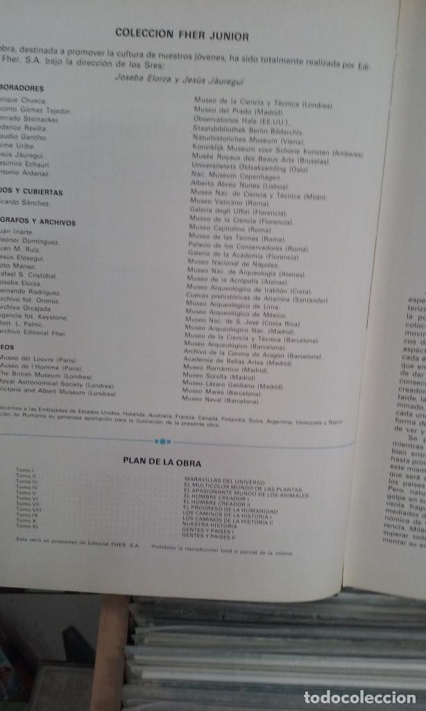 Libros de segunda mano: El hombre creador, 2 tomos. Colecci&oacute;n FHER junior - Foto 4
