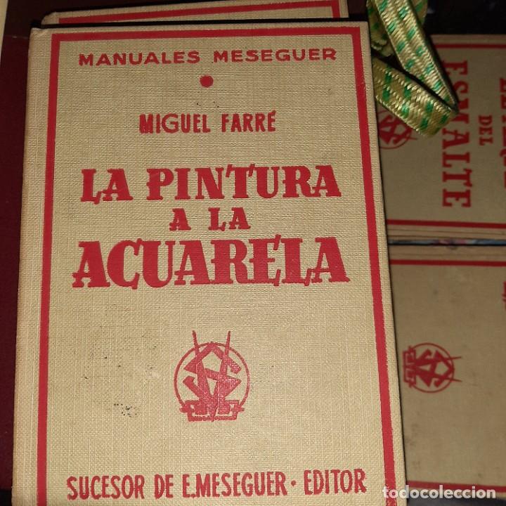 Gebrauchte B&uuml;cher: LA PINTURA DE LA ACUARELA. MIGUEL FERRE. MANUALES MESEGUER
