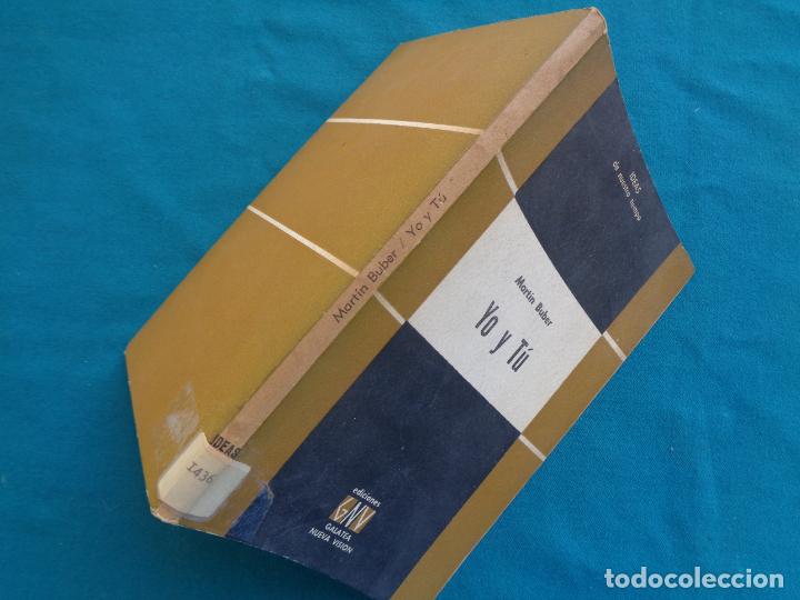 Libros de segunda mano: YO Y T&Uacute;, MART&Iacute;N BUBER. 1960 - Foto 3