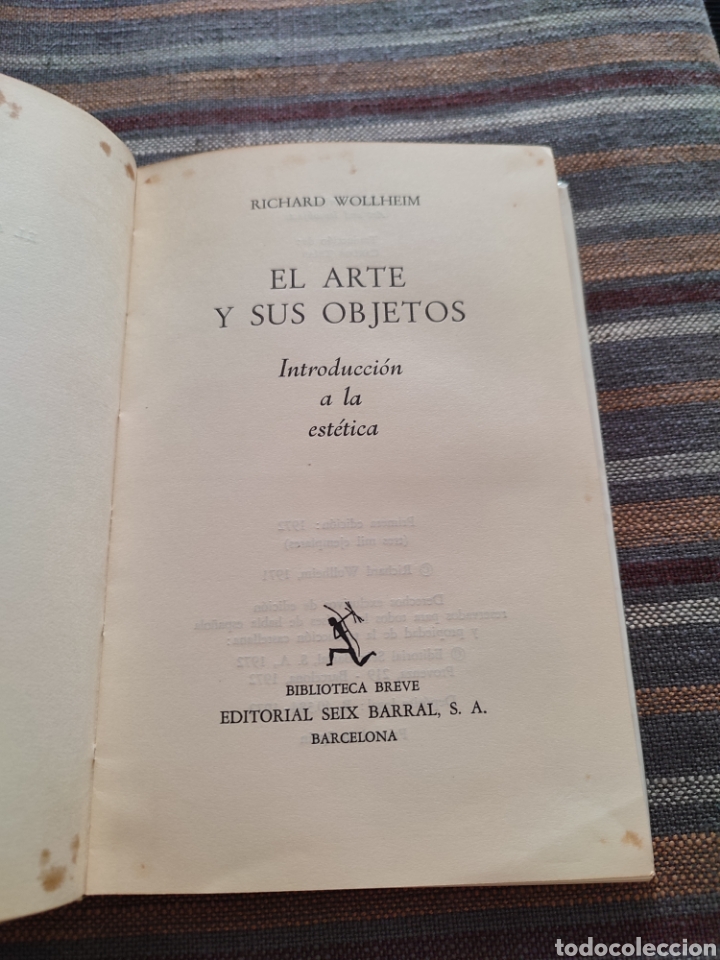 Libros de segunda mano: El arte y sus objetos. Richard Wollheim - Foto 5