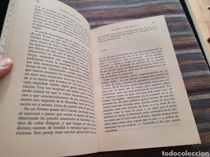 Libros de segunda mano: El arte y sus objetos. Richard Wollheim - Foto 8