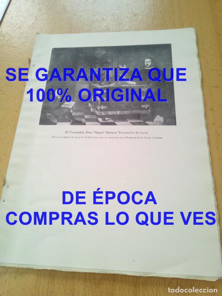 Libros de segunda mano: SEVILLA LA HERMANDAD DE LA SAGRADA CARIDAD Y EL VENERABLE MA&Ntilde;ARA CELESTINO LOPEZ MARTINEZ 24 PGS U44
