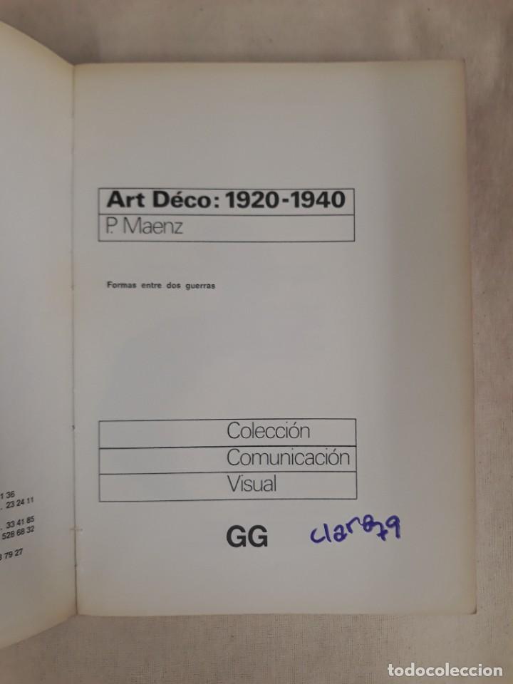 Libros de segunda mano: MAENZ, P. ART D&Eacute;CO: 1920 - 1940 - Foto 4