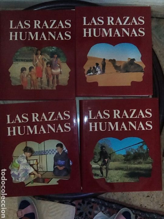 Libros de segunda mano: LAS RAZAS HUMANAS, 4 tomos - Foto 4