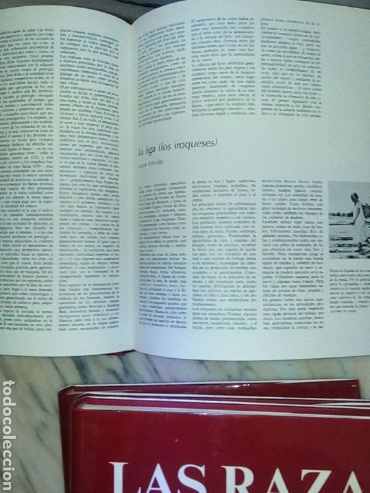 Libros de segunda mano: LAS RAZAS HUMANAS, 4 tomos - Foto 6