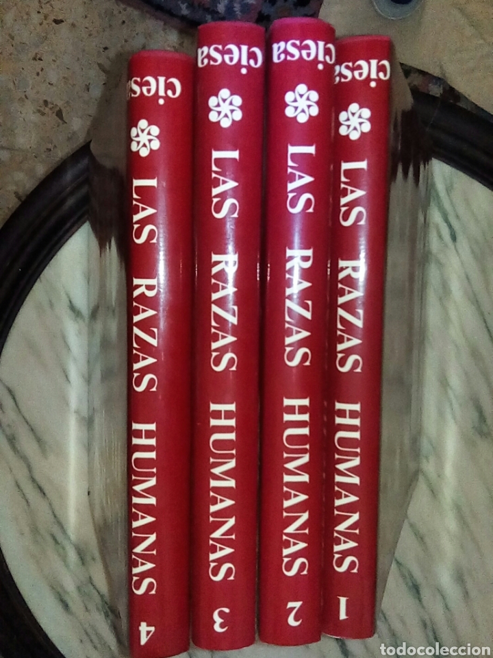 Libros de segunda mano: LAS RAZAS HUMANAS, 4 tomos - Foto 2
