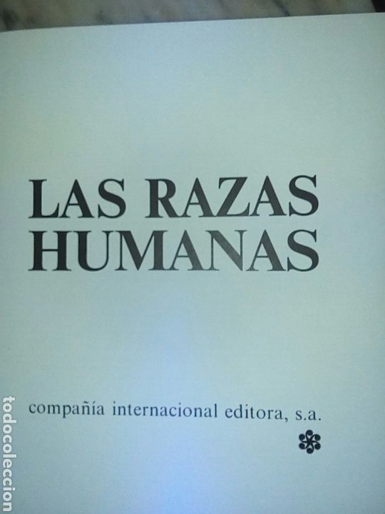 Libros de segunda mano: LAS RAZAS HUMANAS, 4 tomos - Foto 3