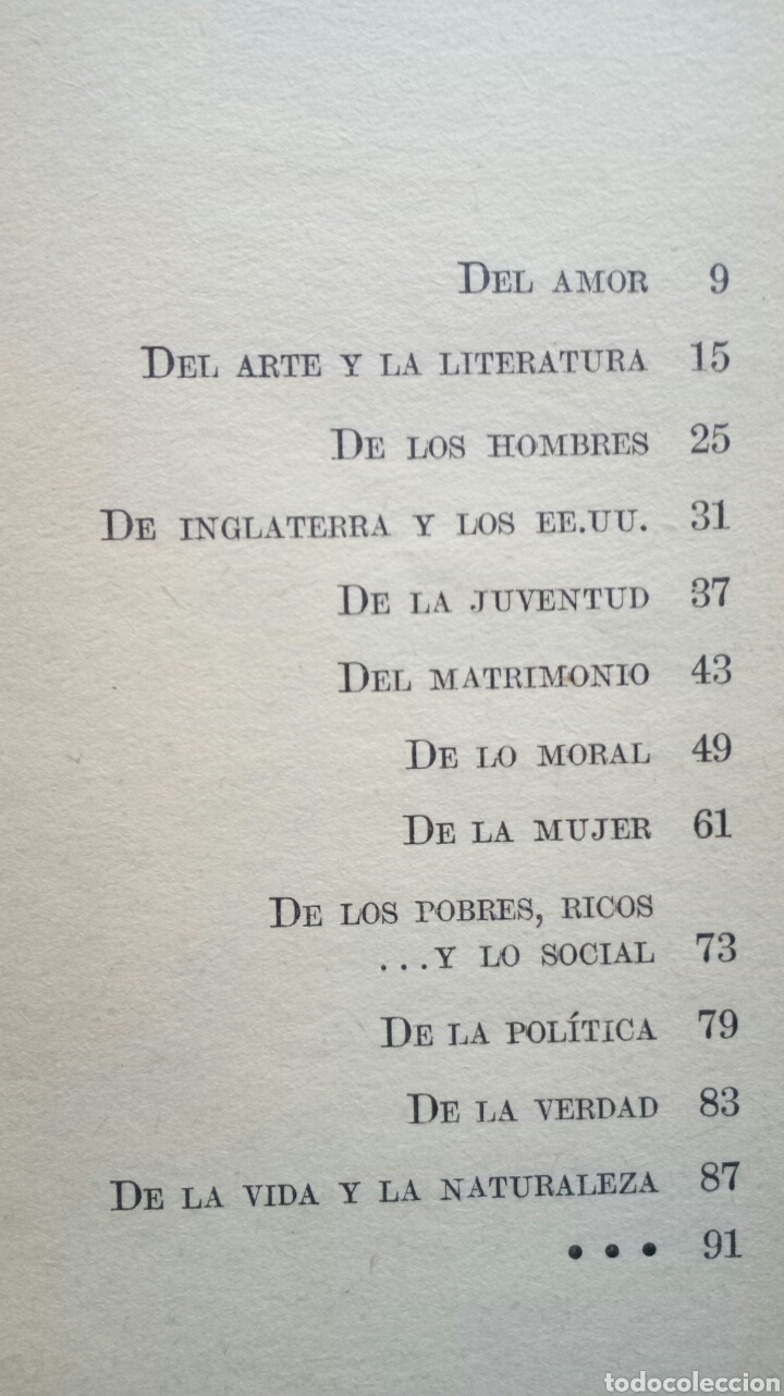 Libros de segunda mano: Minimas (Selecci&oacute;n de paradojas). Oscar Wilde. - Foto 7