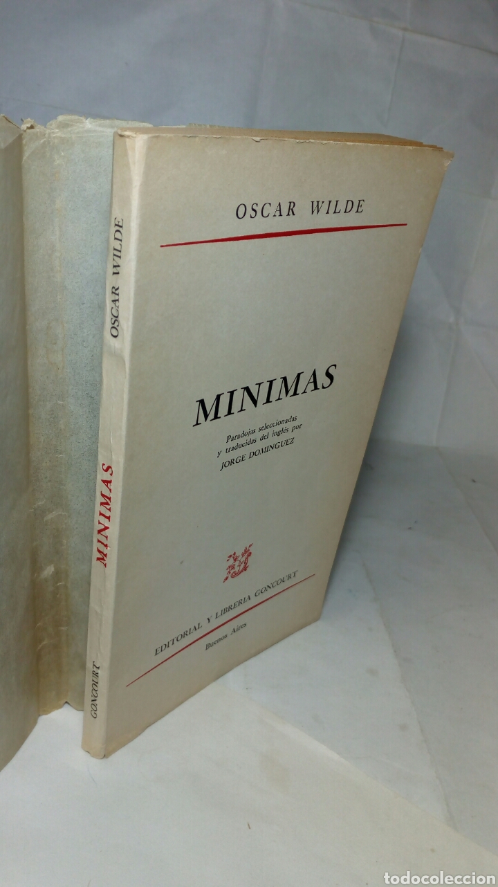 Libros de segunda mano: Minimas (Selecci&oacute;n de paradojas). Oscar Wilde. - Foto 9