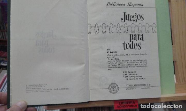 Libros de segunda mano: Juegos para todos. C. Verdejo - Foto 2