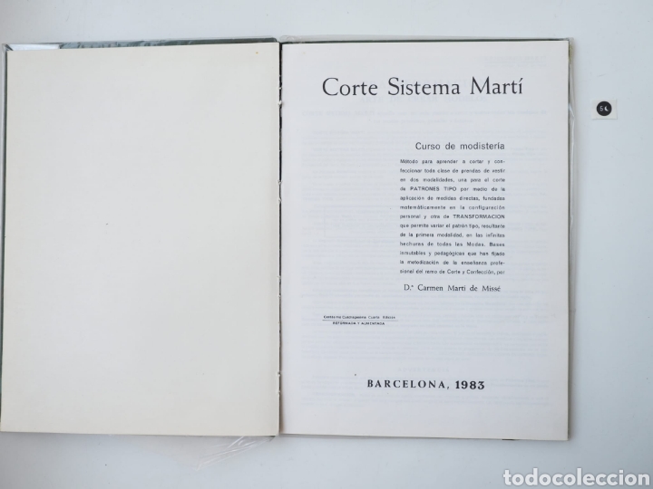 Libros de segunda mano: Curso Sistema marti MODISTERIA 1983 - Foto 2