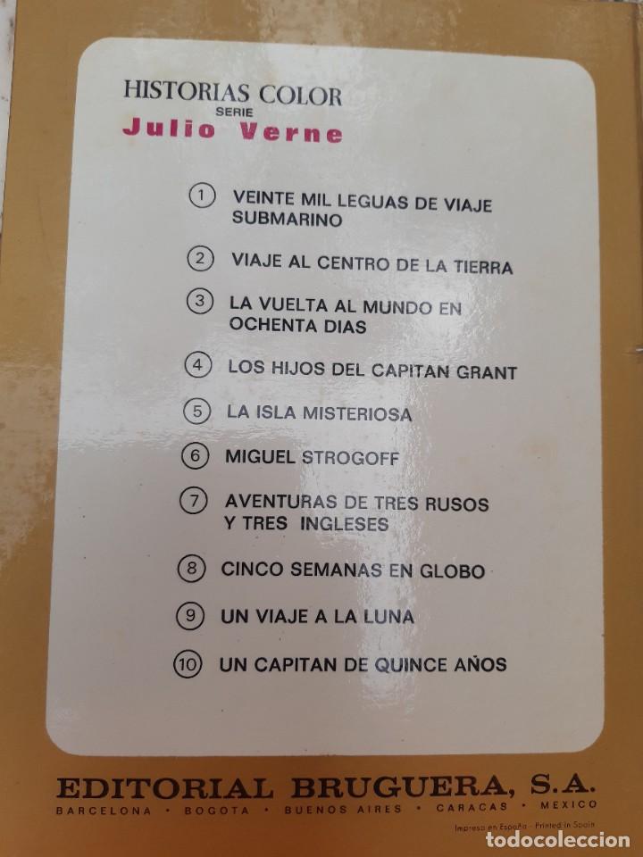 Libros de segunda mano: Cinco semanas en globo - Foto 2