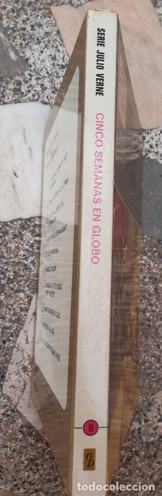 Libros de segunda mano: Cinco semanas en globo - Foto 3