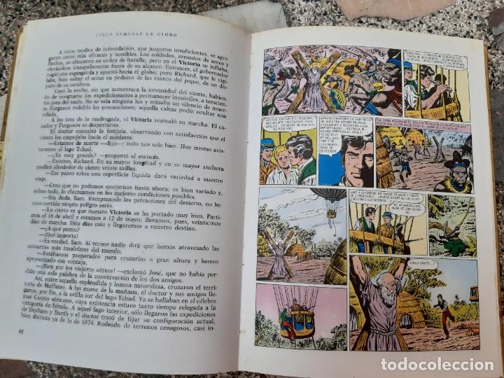 Libros de segunda mano: Cinco semanas en globo - Foto 5