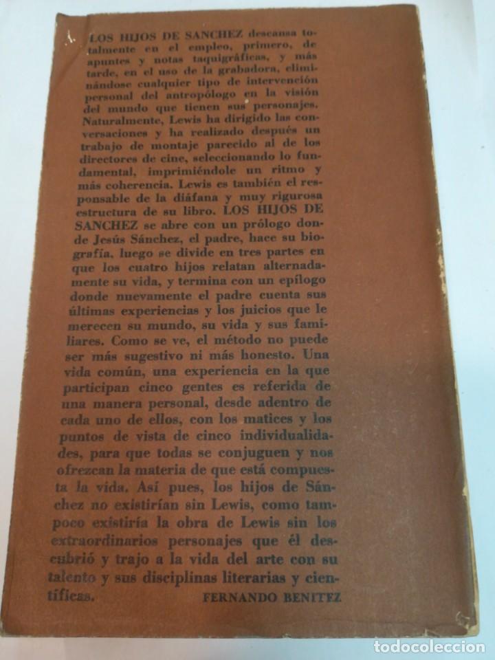 Libros de segunda mano: OSCAR LEWIS Los hijos de Sanchez SA5296 - Foto 2