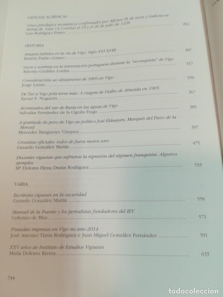 Libros de segunda mano: Glaucopis. Boletin do Instituto de Estudios Vigueses SA5309 - Foto 3