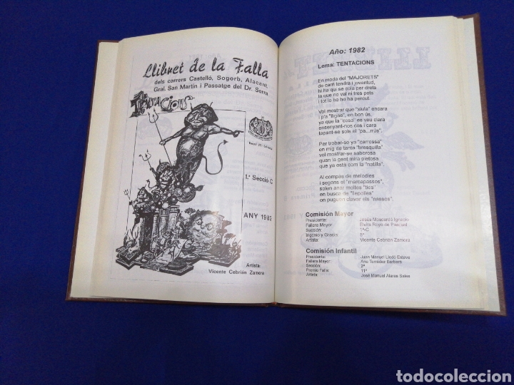Libros de segunda mano: FALLA CASTELL&Oacute;N - SEGORBE LIBRO ANIVERSARIO 1934 - 1998 - Foto 6