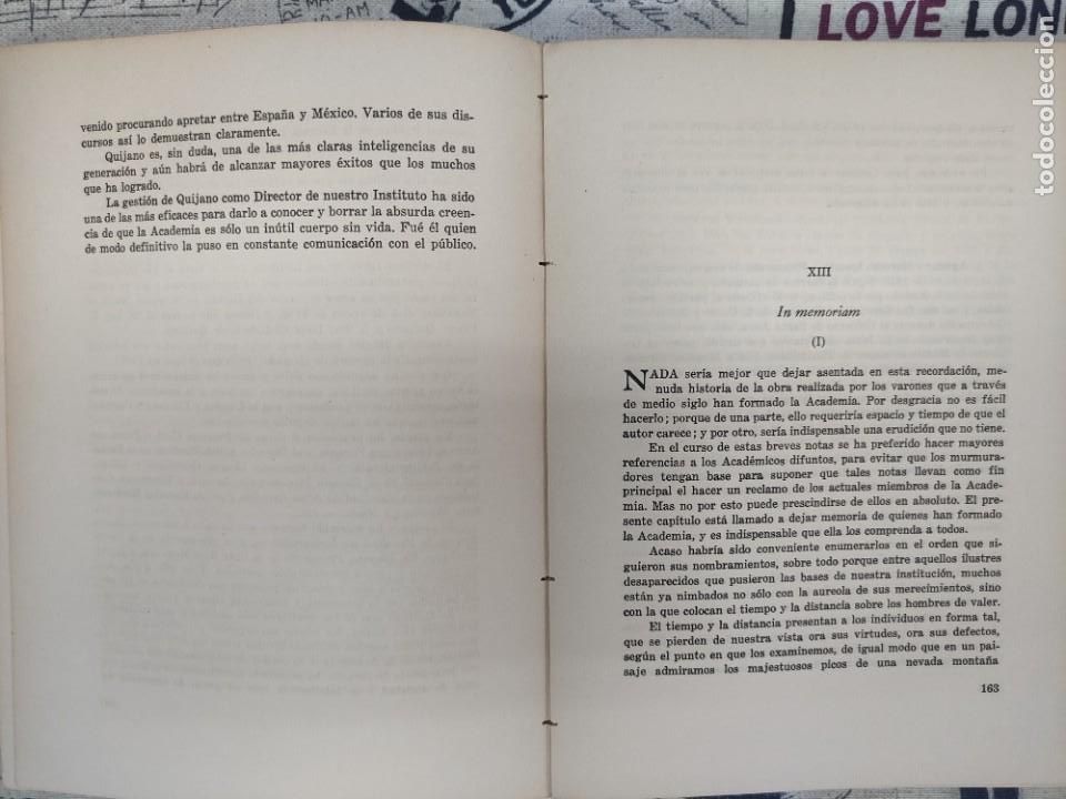 Libros de segunda mano: Memorias de la Academia Mexicana - Foto 7