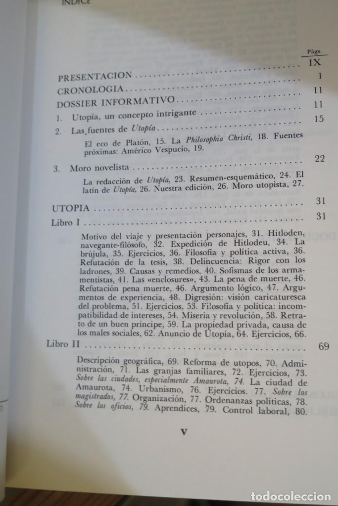Libros de segunda mano: UTOPIA. TOMAS MORO - Foto 2