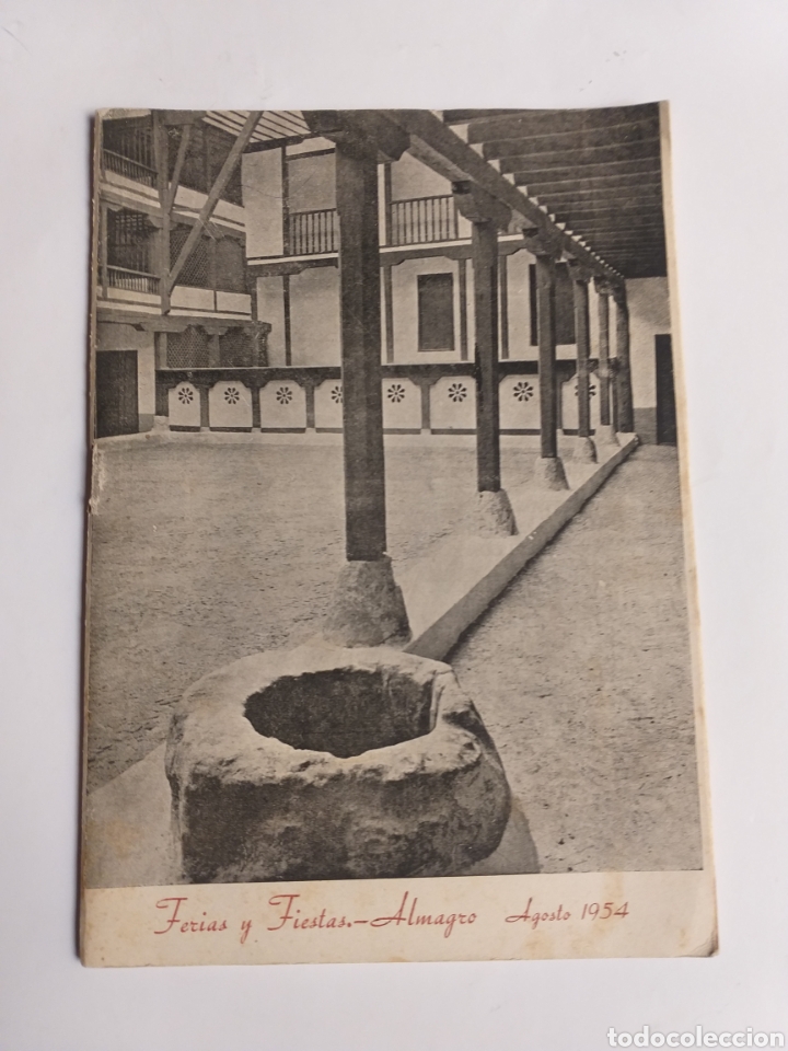 Libros de segunda mano: Ferias y fiestas Almagro 1954 . . Ciudad Real