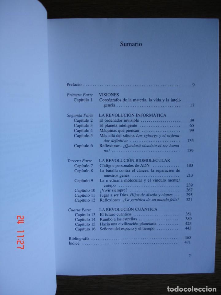 Libros de segunda mano: VISIONES - MICHIO KAKU - EDITORIAL DEBATE, 1998 - PRIMERA EDICI&Oacute;N - Foto 4