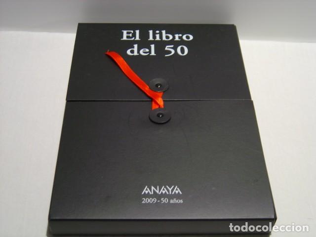 Libros de segunda mano: EL LIBRO DEL 50 - EDICI&Oacute;N NO VENAL NUMERADA - ANAYA NAVIDAD 2009 - Foto 1