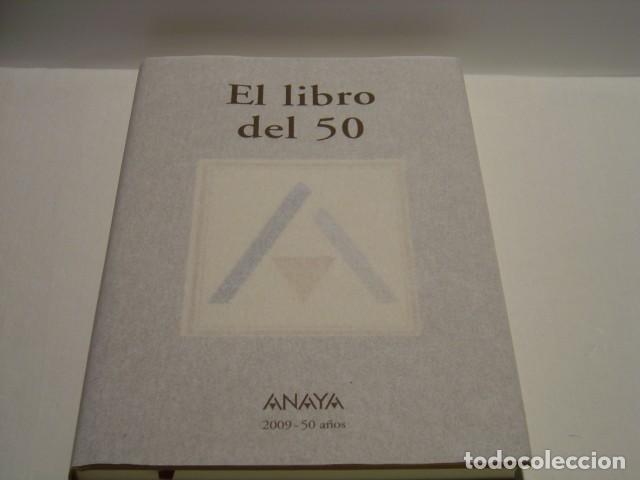 Libros de segunda mano: EL LIBRO DEL 50 - EDICI&Oacute;N NO VENAL NUMERADA - ANAYA NAVIDAD 2009 - Foto 3