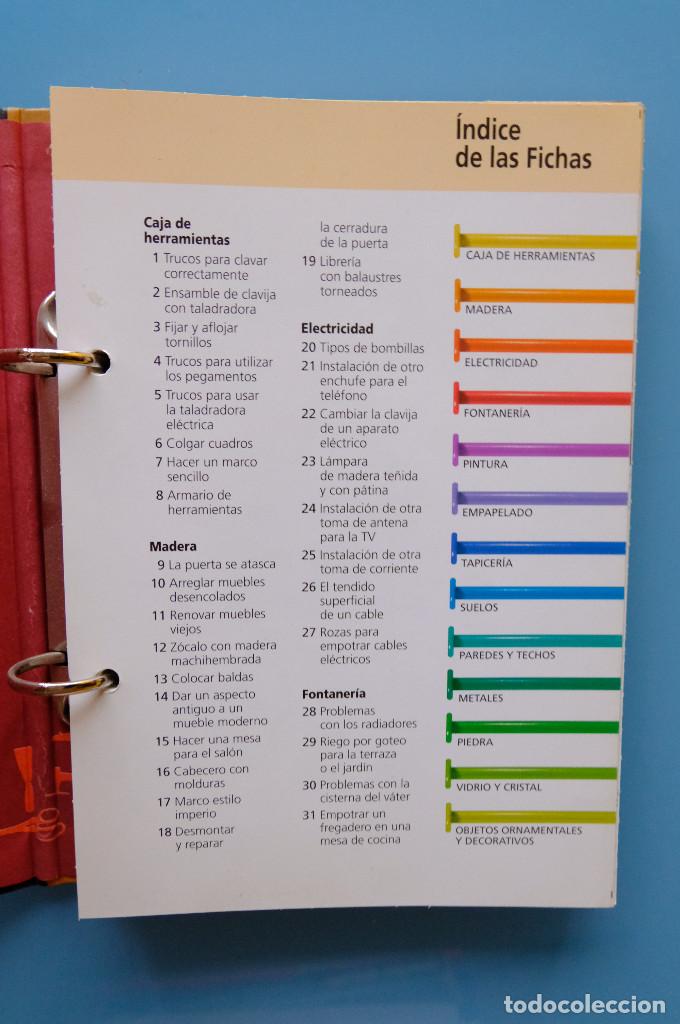 Libros de segunda mano: MANUAL PR&Aacute;CTICO DE BRICOLAJE + Gran enciclopedia de bricolaje. - Foto 4